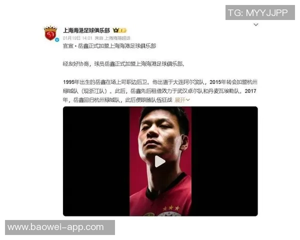 上海海港即将引援岳鑫卢永涛加盟在即助力球队新赛季